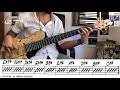 MAJOR 6th CHORDS - 5 EXERCISES - PATTERNS FOR JAZZ PATTERN 13 to 17 Bass Guitar