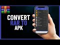 How to Convert RAR File to Apk in Android | Step by Step (2024)