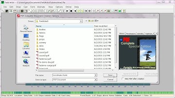 Field Artist Minute Video - Printing Coordinate Charts to PDF (turn on CC)