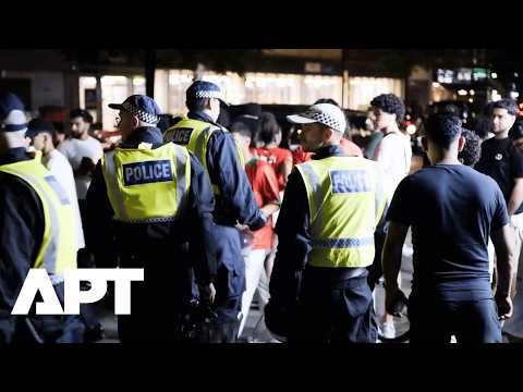 Video London Streets Descend Into Total Chaos After France Eliminates Morocco From World Cup | APT