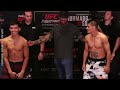 UFC Shanghai full card fighter faceoffs featuring Umar Nurmagomedov vs. Song Yadong
