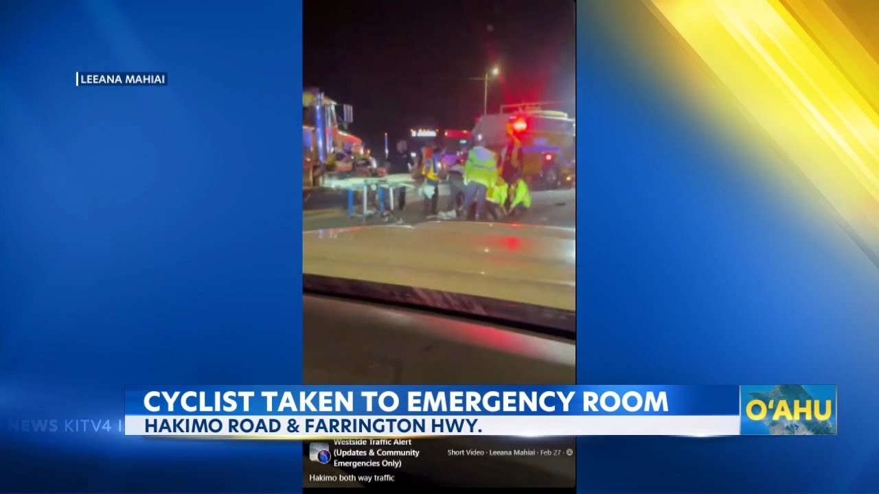 Elderly bicyclist seriously injured after getting hit by a car in ...