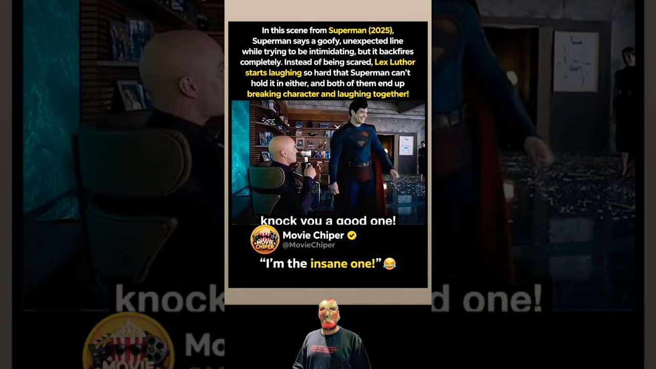 Superman & Lex Luthor’s Funniest Moment 😂 | Superman (2025) Movie Scene #shorts