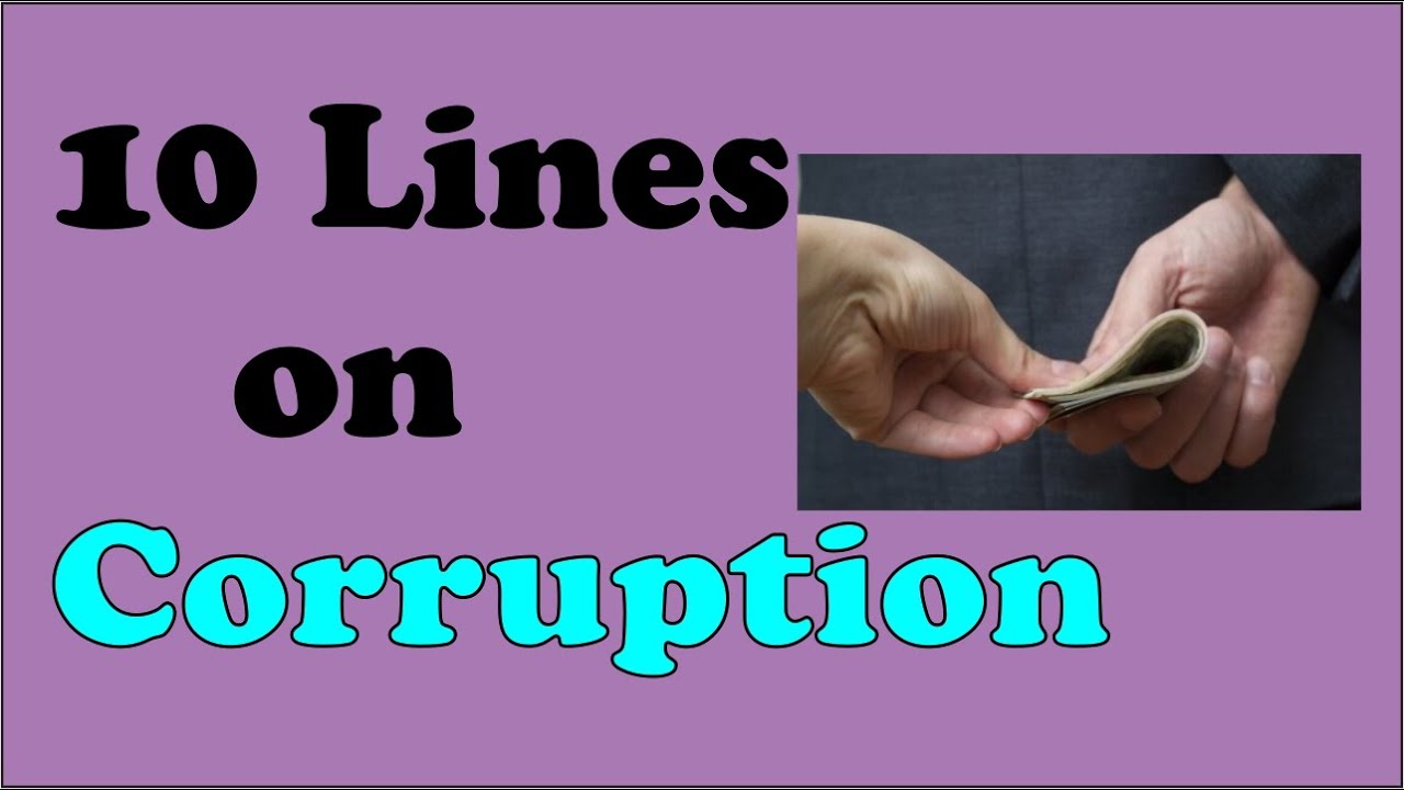 effects of corruption essay