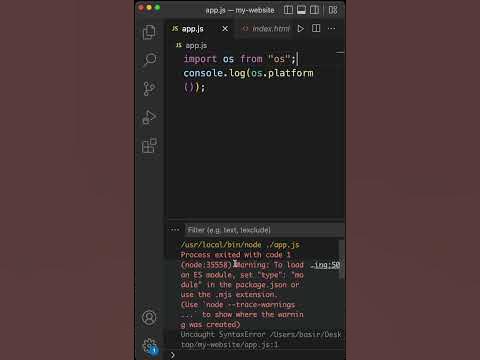 Node.JS Convert require To import module #module #require #import # ...