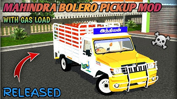 🎀🔥Download MAHINDRA BOLERO PICKUP GAS LOAD MOD for Bus Simulator Indonesia || BUSSID v3.6.1