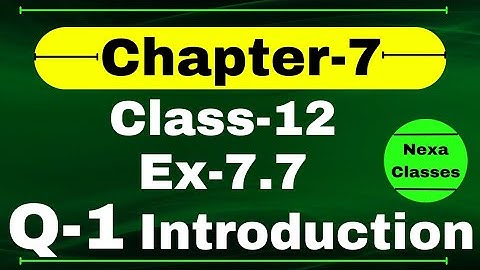 Class 12 Ex 7.7 Q1 Math | Chapter7 Class12 Math | Integration | Ex 7.7 Q1 Class 12 Math
