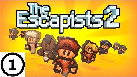 ESCAPING THE FIRST THREE PRISONS | Part 1 of The Escapists 2 PS4 Edition Walkthrough