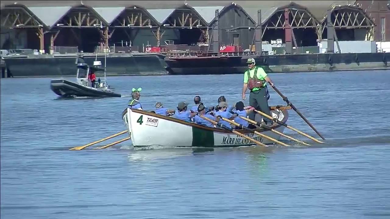 Vallejo Waterfront Whaleboat Regatta Boat Race 2 YouTube