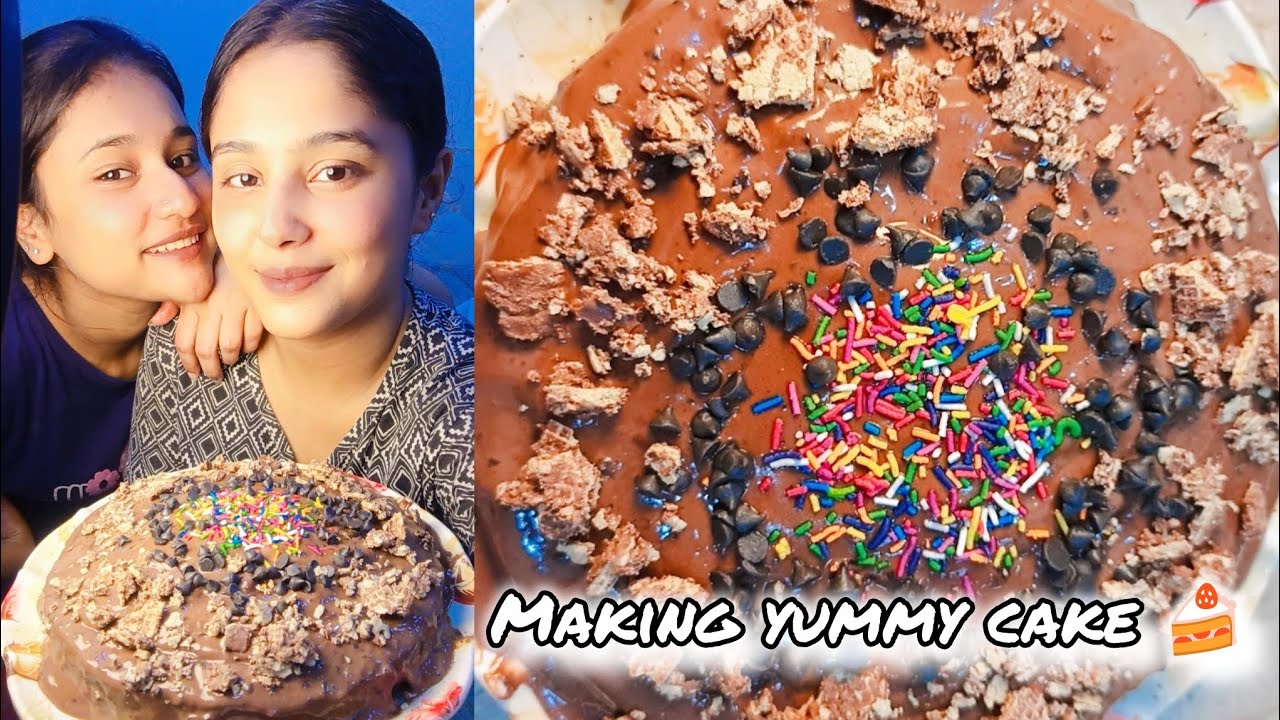 Making yummy chocolate cake🍫 do try this receipe 