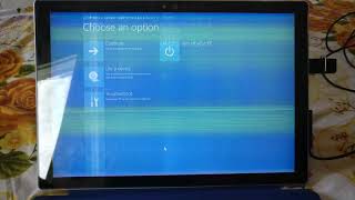 Window Surface pro 4 screen flickering