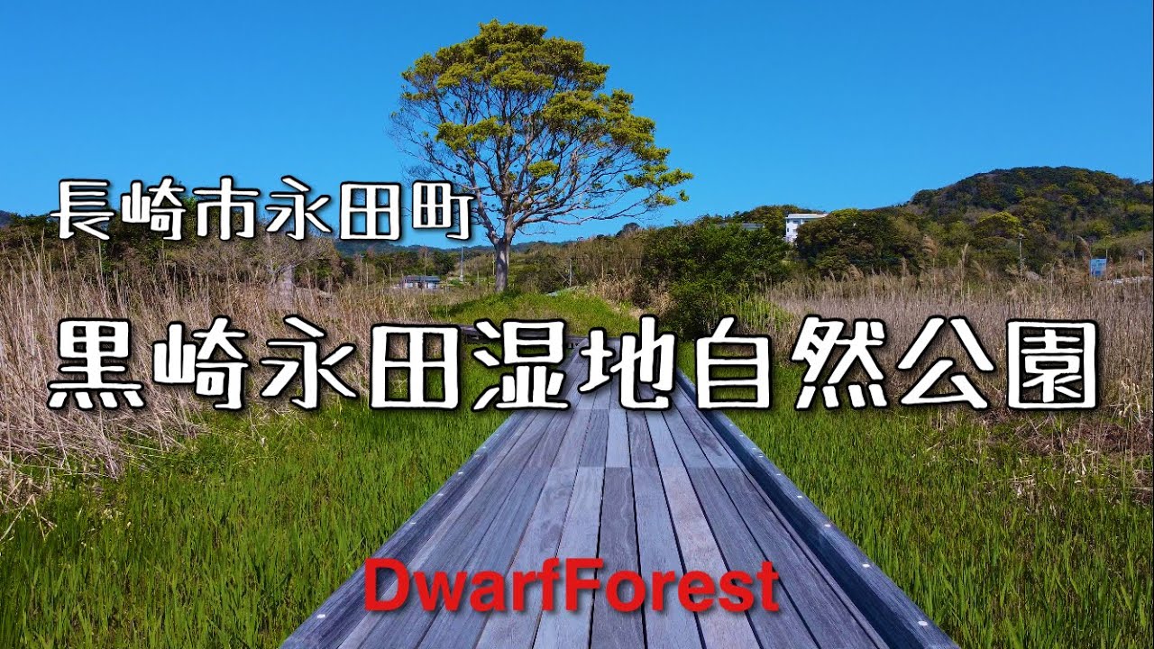 長崎市永田町にある、黒崎永田湿地自然公園を散策☆【HD1080P】