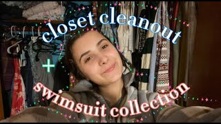 spring closet cleanout and swimsuit collection!