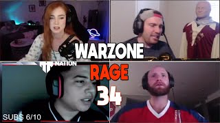 Warzone Twitch Streamers Ultimate Mega Rage Compilation