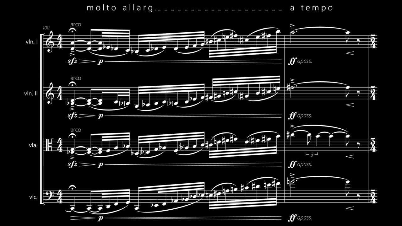 american chestnut: postlude for string quartet (Attacca Quartet) Isaac Santos