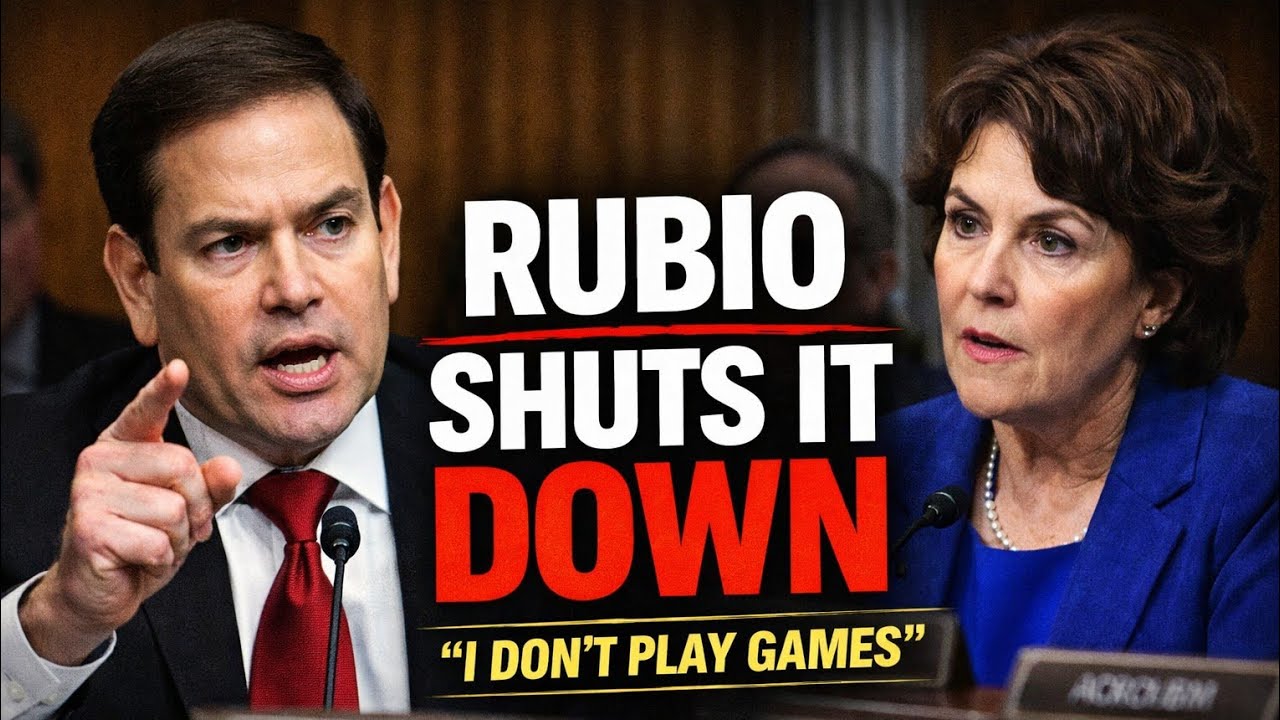 VIRAL MOMENT : MARCO RUBIO CLAPPEDS DOWN IN A TENSE SENATE HEARING...