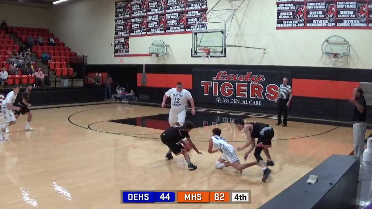 Mangum vs. OlusteeEldorado Basketball 12/13 YouTube