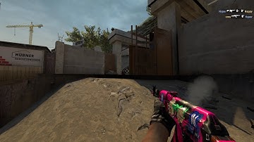 xms sick one-taps with AK-47 vs. Kinguin on Overpass