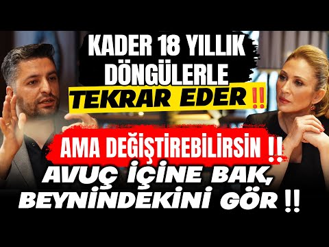 KADER 18 Yıllık Döngülerle Tekrar Eder‼️ Ama Değiştirebilirsin‼️ Avuç İçine Bak, BEYNİNDEKİNİ GÖR‼️