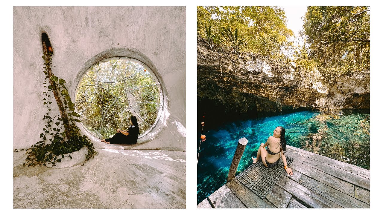 First Solo Trip feat. Azulik Uh May, Mayan Food & Cenote Hopping in Tulum 🍃🌮💦 | Mexico Vlog Part 1