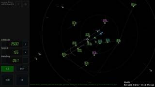 항공관제 게임, "Endless ATC" 플레이 (배속) screenshot 4