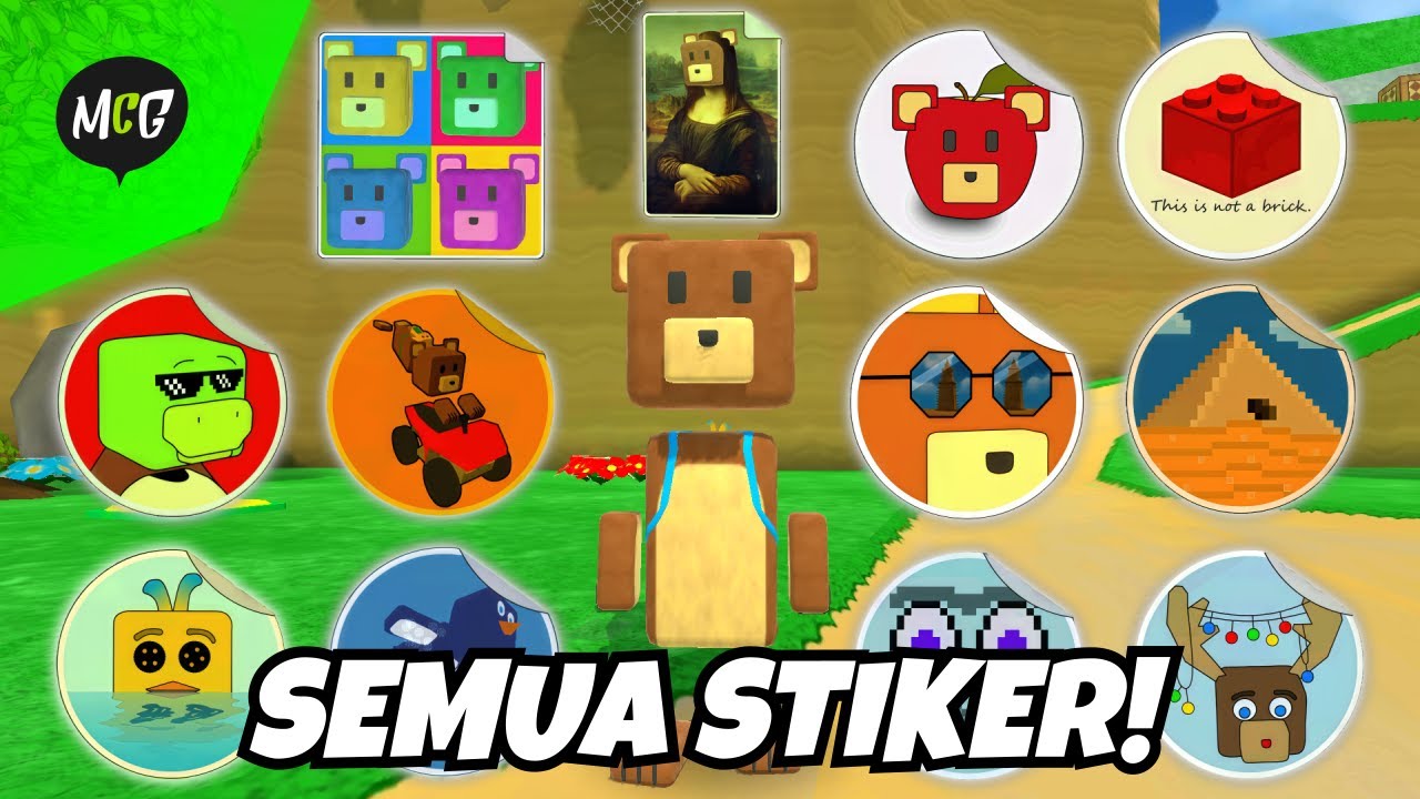 Lokasi Semua Stiker di Game Super Bear Adventure! Lokasi Semua Stiker di Game Super Bear Adventure!