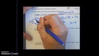 Perimeter Word Problems
