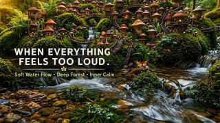 Not a Dream, Not Reality 🌙 Insomnia Relief with Flowing Water and Deep Night Forest Ambience