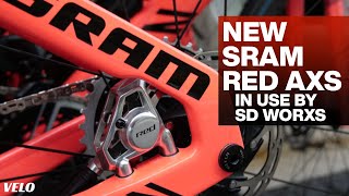 Spotted: New SRAM Red AXS 2024. Used by SD Worx to Itzulia Victory