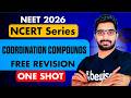 Coordination Compounds One Shot Revision for NEET2026 | Coordination Compounds NEET Questions