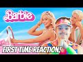 I dressed up for this barbie first time movie reaction