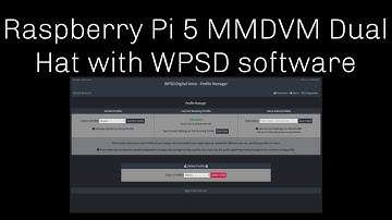 Testing: Raspberry Pi 5 MMDVM with WPSD