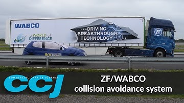 ZF/WABCO collision avoidance system