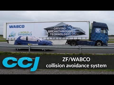 ZF/WABCO collision avoidance system