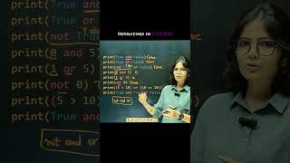 And, or, not operators in Python #prishu #happycoding #python #operatorsinpython #logicaloperators