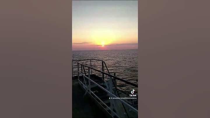 Atardecer en el Ferry ⛴️ Topolobampo - La Paz