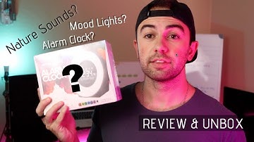 Review: La Crosse Technology Color Mood Light Alarm Clock with Nature Sounds
