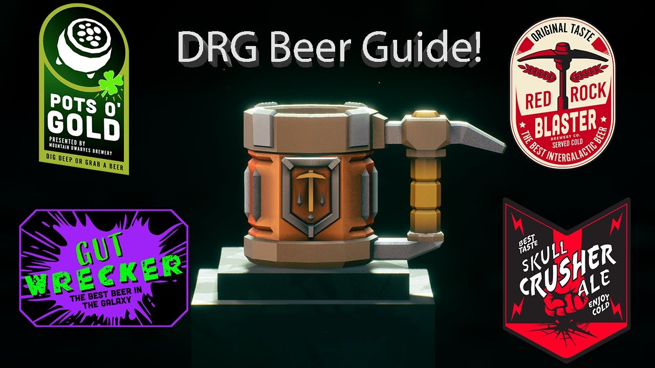 Beers in Deep Rock Galactic What do they do? YouTube