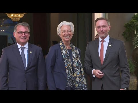 AFP News Agency: First arrivals at G7 finance meeting in Koenigswinter, Germany | AFP