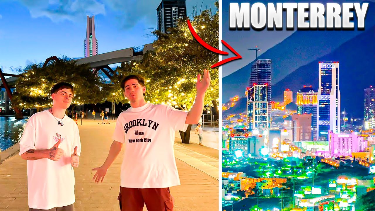 CONOCIENDO MONTERREY POR PRIMERA VEZ 🇲🇽🏔️ | Andamos Reaccionando