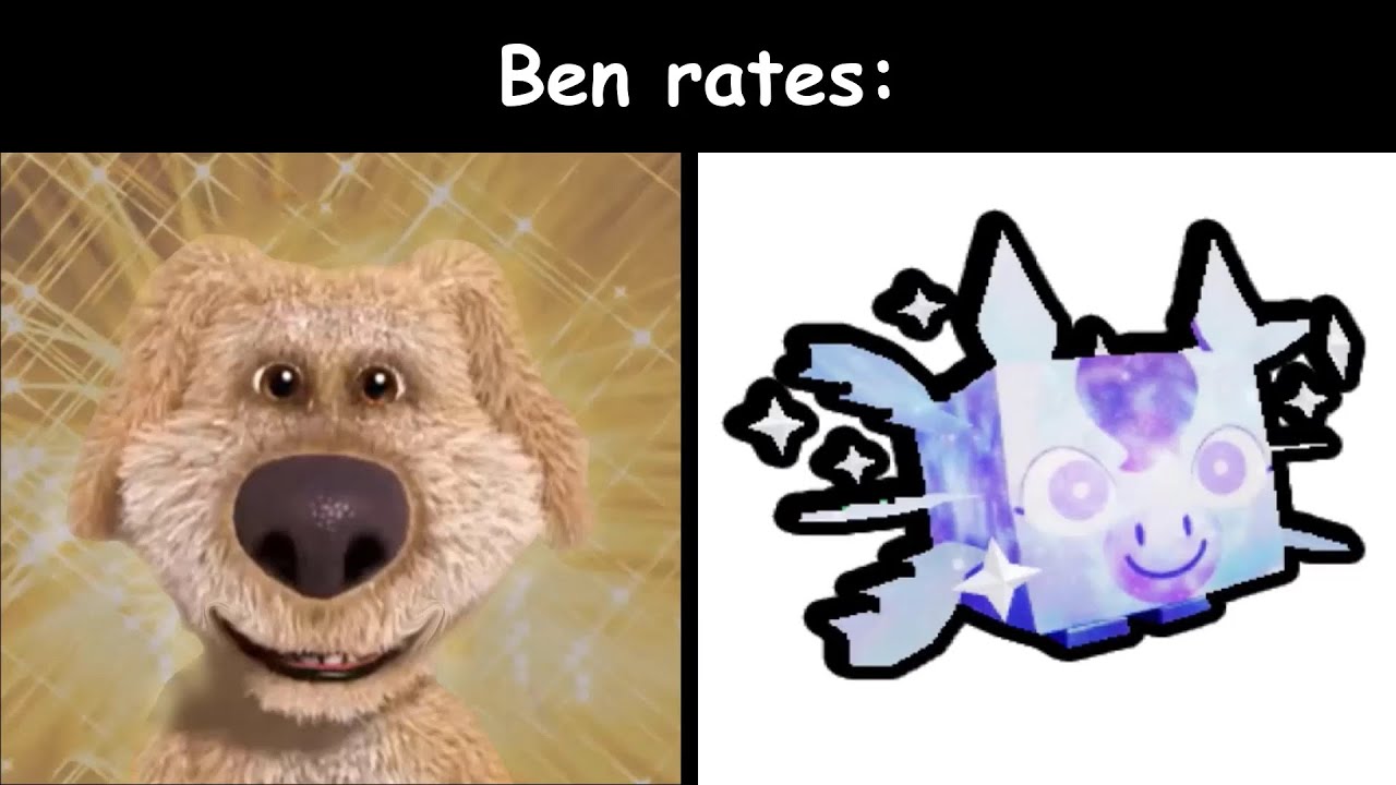 Ben rates exclusive pets tier 3 in Pet Simulator X YouTube