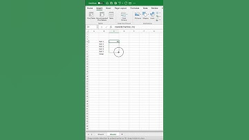 Create Random Mega Millons Numbers in #excel #shorts