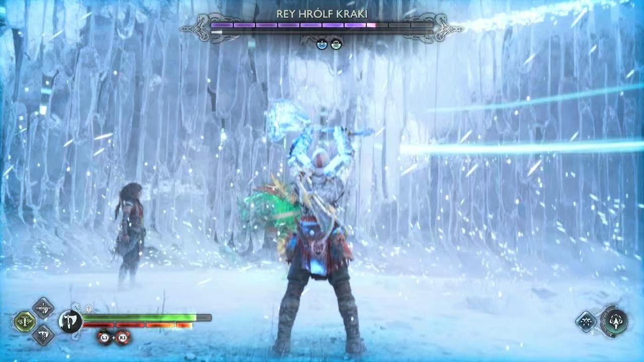 Muerte del rey berserker GOW Ragnarok YouTube