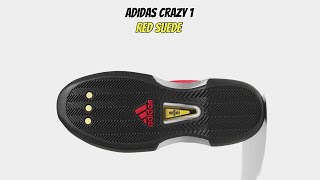 Adidas Crazy 1 Red Suede