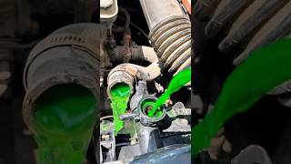 AFTER FLUSHING, THIS IS HOW YOU REFILL YOUR RADIATOR! #radiator #coolant #radiatorflush #cartips