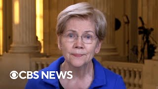 Sen. Elizabeth Warren says Justice Department "has been weaponized against Jerome Powell" and Fed