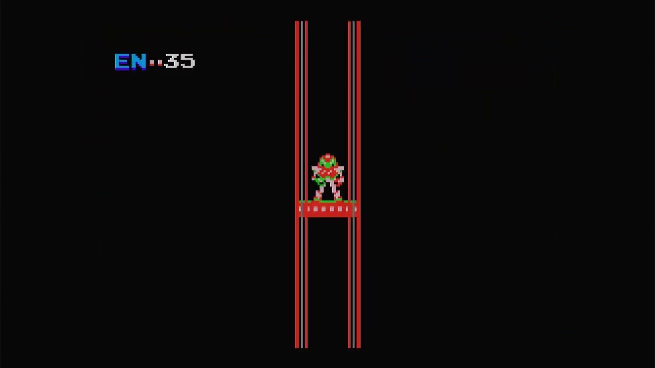 Metroid(Nes) Narpas sword (metroid zero mission ver)