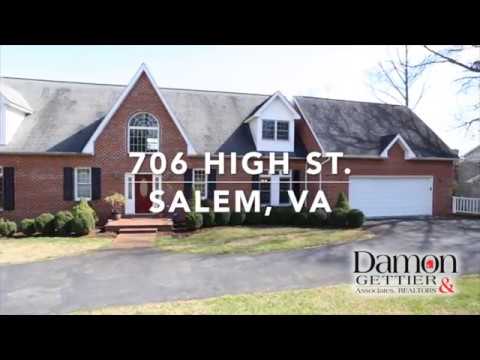 706 High St., Salem, VA home video tour
