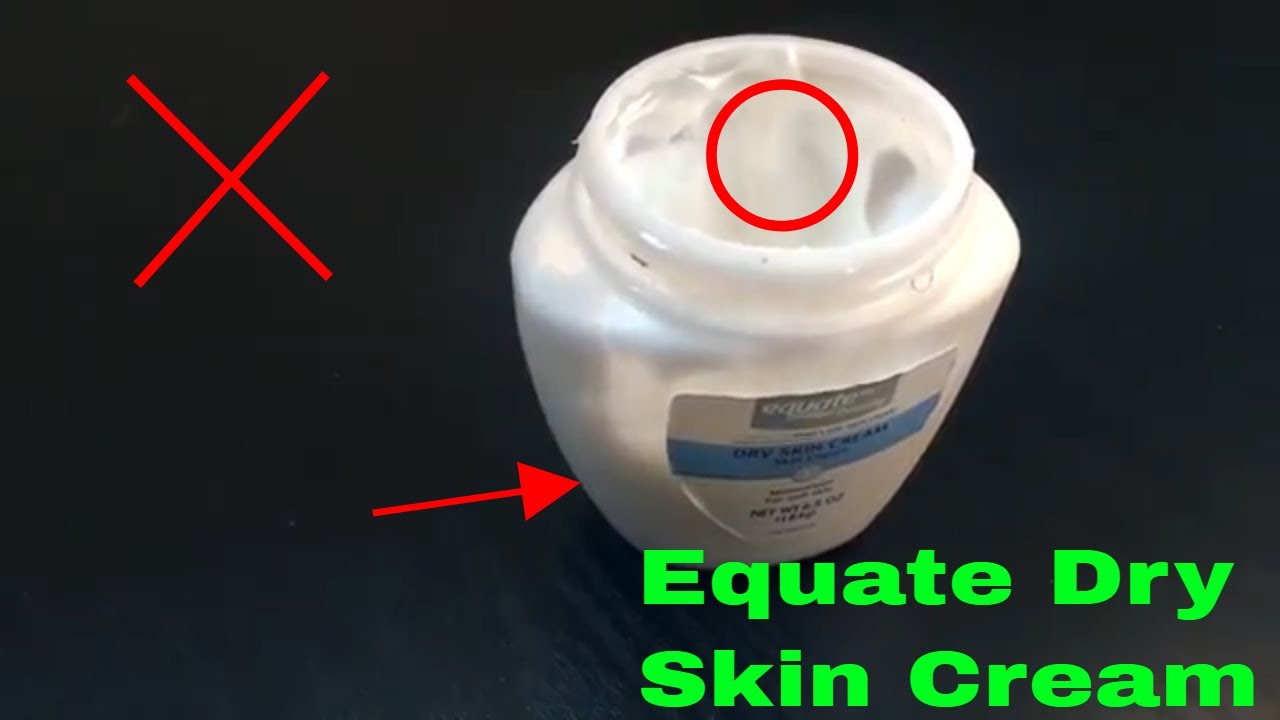 equate dry skin facial cream