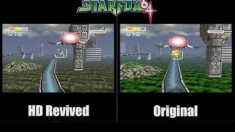 StarFox 64 A I gigapixel Sample Preview